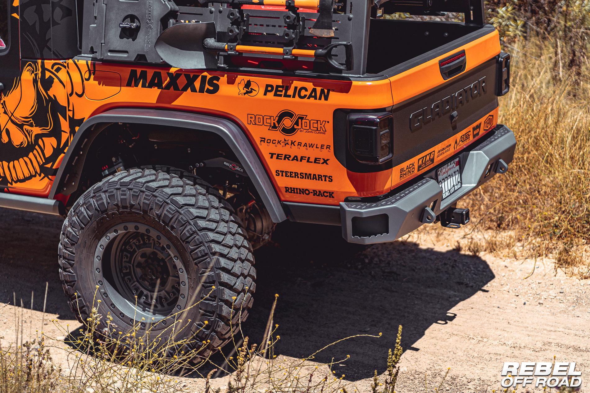 Jeep Gladiator Summit Series Rear Bumper For Jeep Gladiator - Rebel Off Road RebelOffRoad-09656
