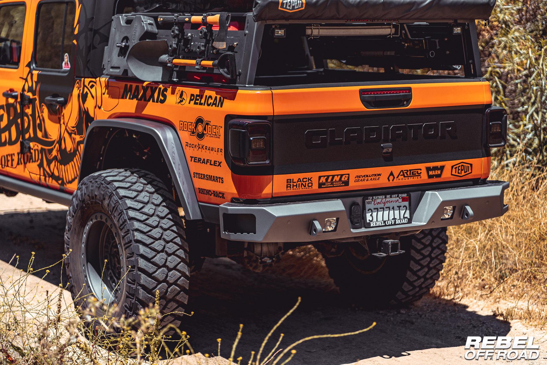 Jeep Gladiator Summit Series Rear Bumper For Jeep Gladiator - Rebel Off Road RebelOffRoad-09670 (2)