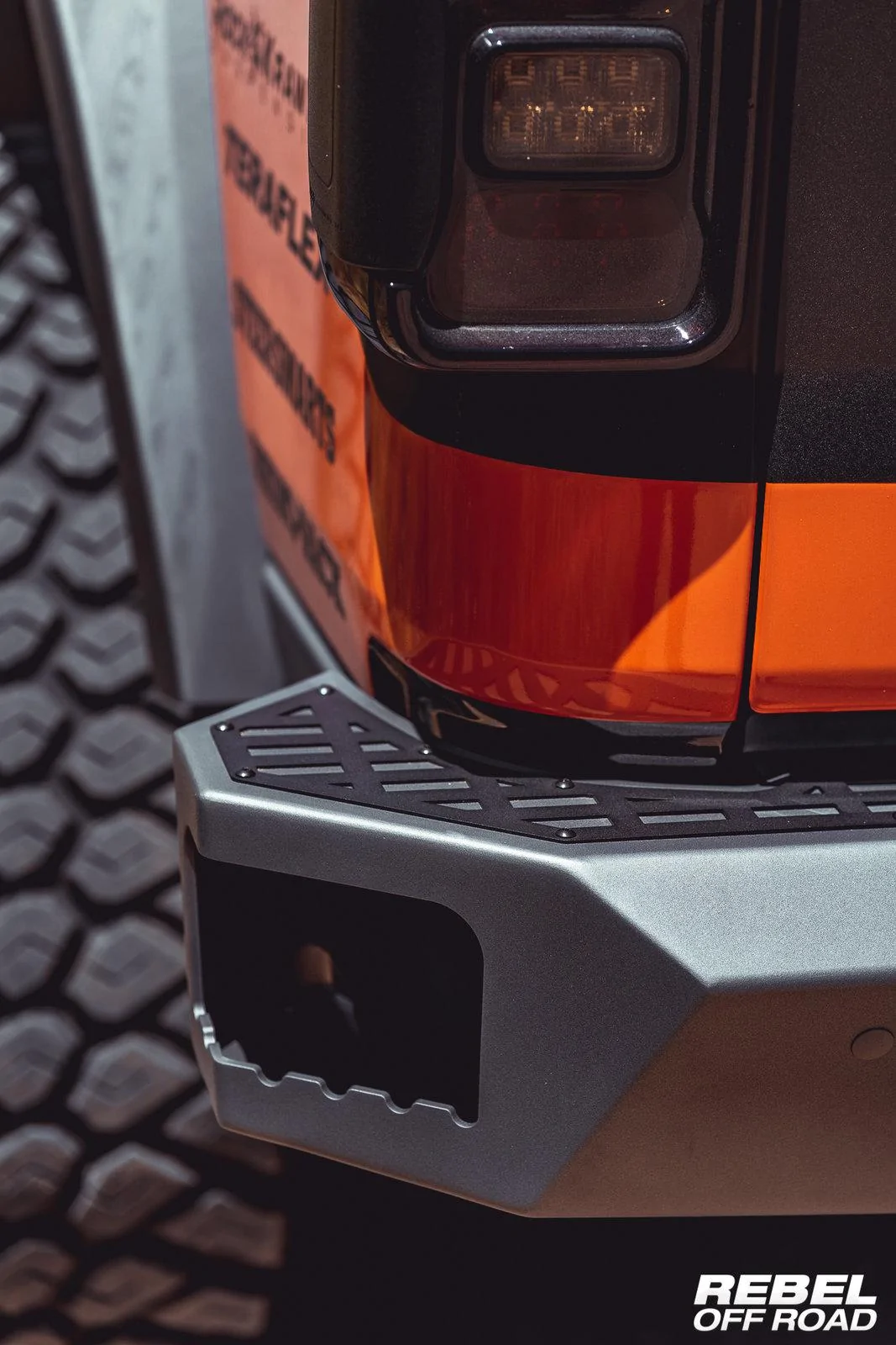 Jeep Gladiator Summit Series Rear Bumper For Jeep Gladiator - Rebel Off Road RebelOffRoad-09597