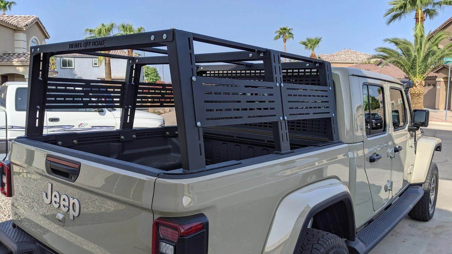Jeep Gladiator SOLD: Rebel Offroad XPLOR Full Size Bed Rack w/ Headache Rack MVIMG_20200919_084849