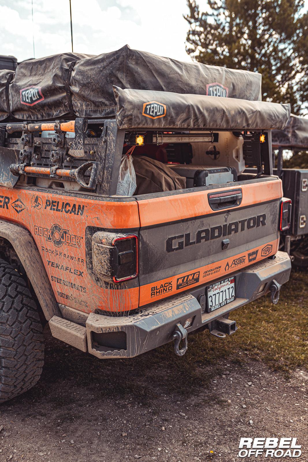 Jeep Gladiator Summit Series Rear Bumper For Jeep Gladiator - Rebel Off Road Rebel Off Road-02009