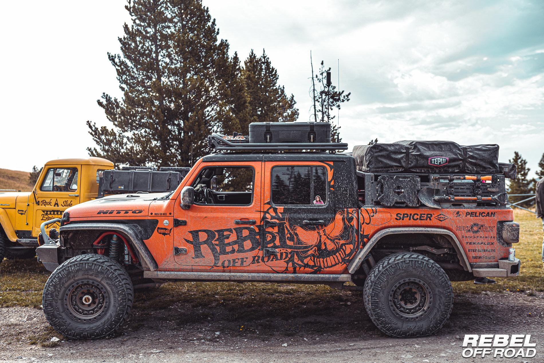 Jeep Gladiator Summit Series Rear Bumper For Jeep Gladiator - Rebel Off Road Rebel Off Road-01999