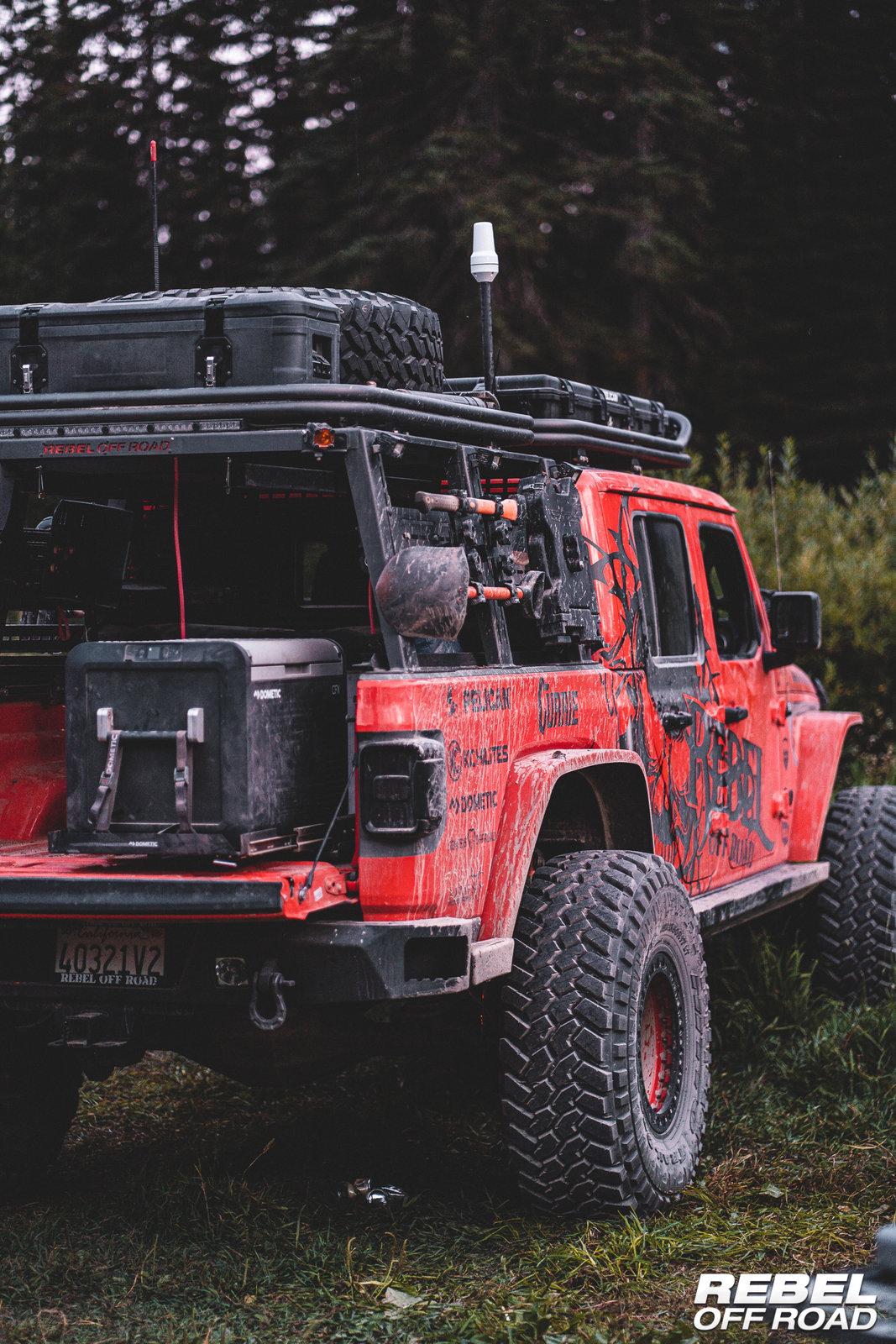 Jeep Gladiator Summit Series Rear Bumper For Jeep Gladiator - Rebel Off Road Rebel Off Road-02216