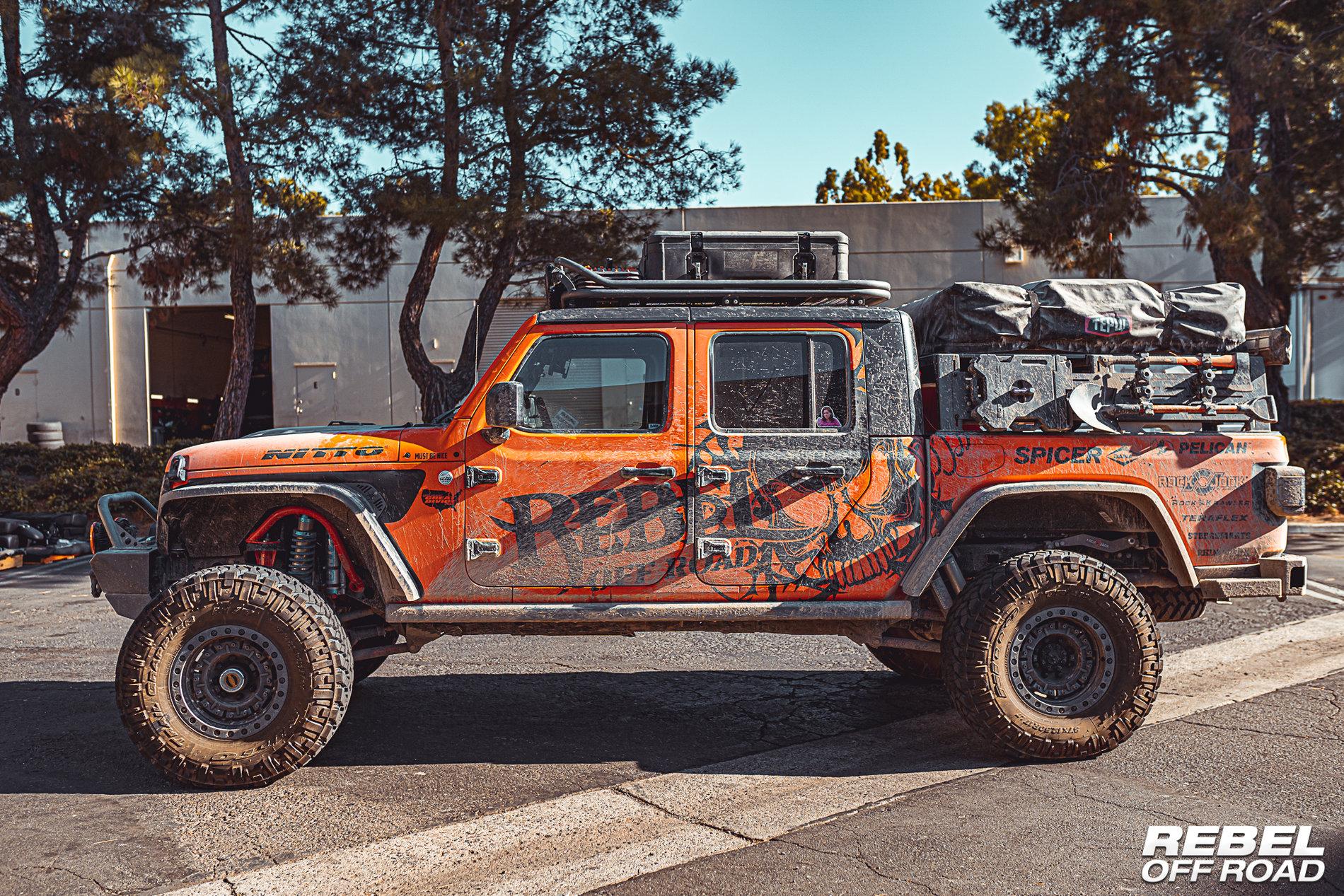 Jeep Gladiator Summit Series Rear Bumper For Jeep Gladiator - Rebel Off Road Rebel Off Road-02712