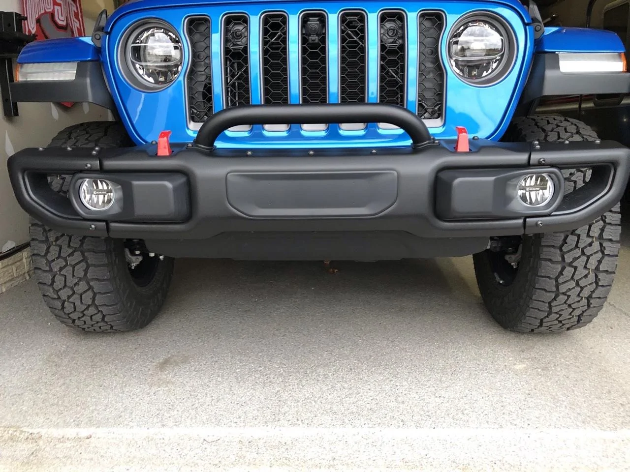 Jeep Gladiator SOLD: KC Hilites Gravity 4 amber LED fog lights with steel bumper brackets A88527B4-FDA2-41D5-805F-83BCD7F94624