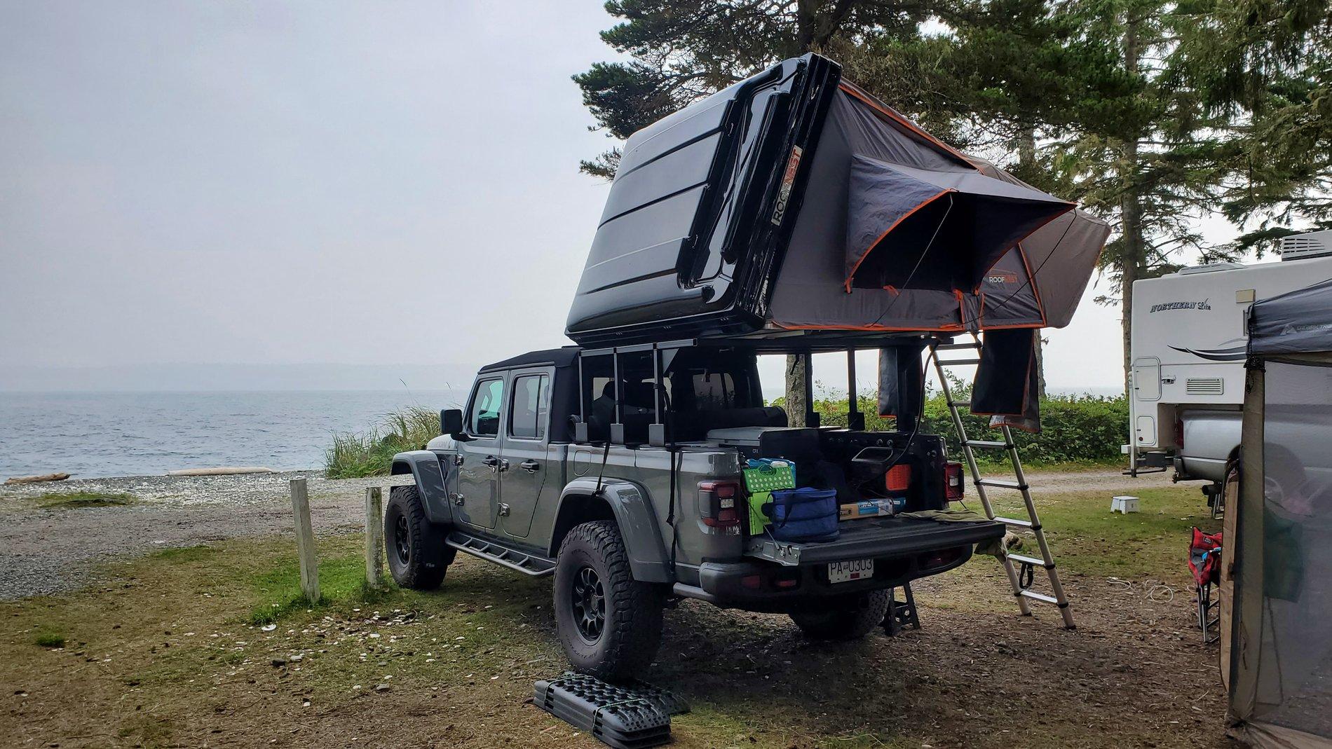Jeep Gladiator Roofnest Condor Roof top tent 20200915_111359