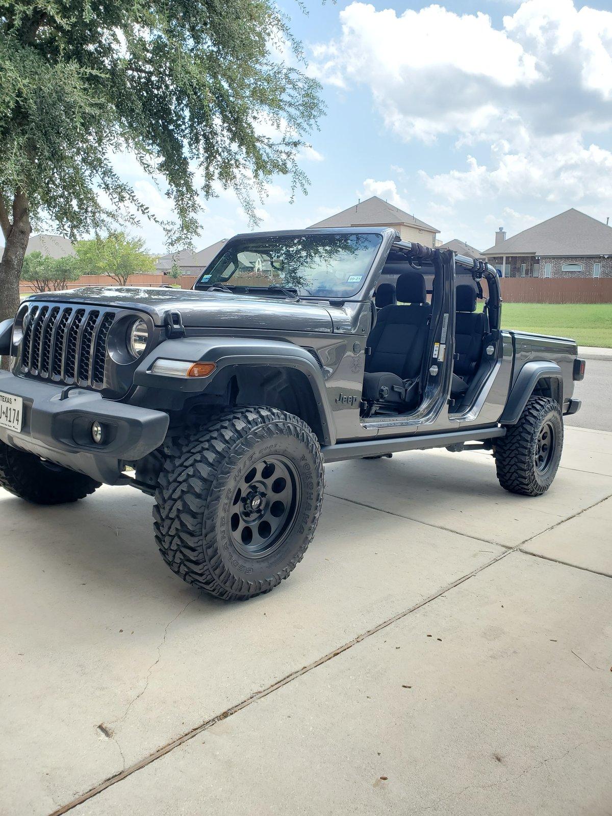 Jeep Gladiator Lets see those Sport S Gladiators with 35" tires and wheels !! 20200926_133540
