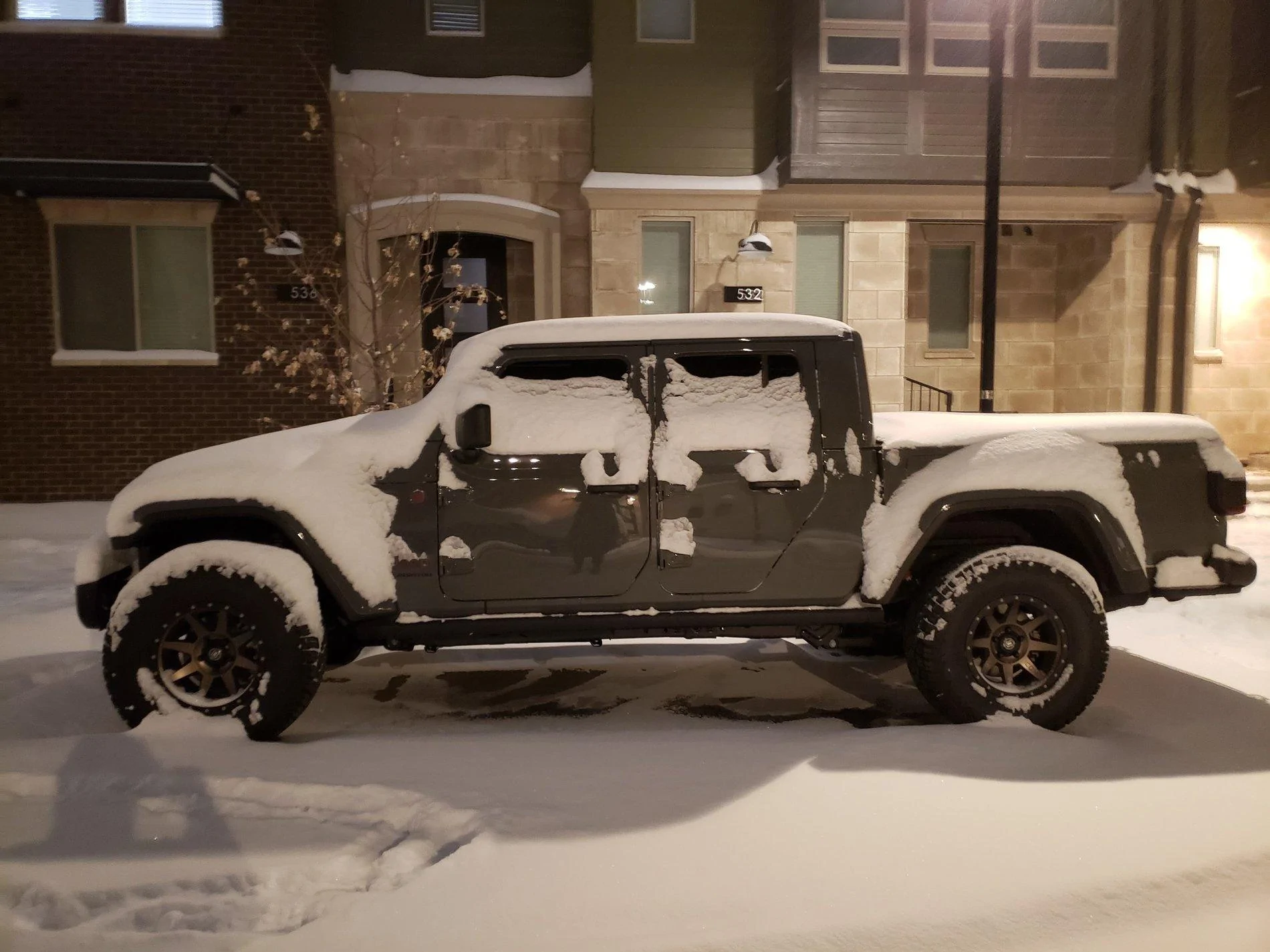 Jeep Gladiator Snow! 20201025_185846