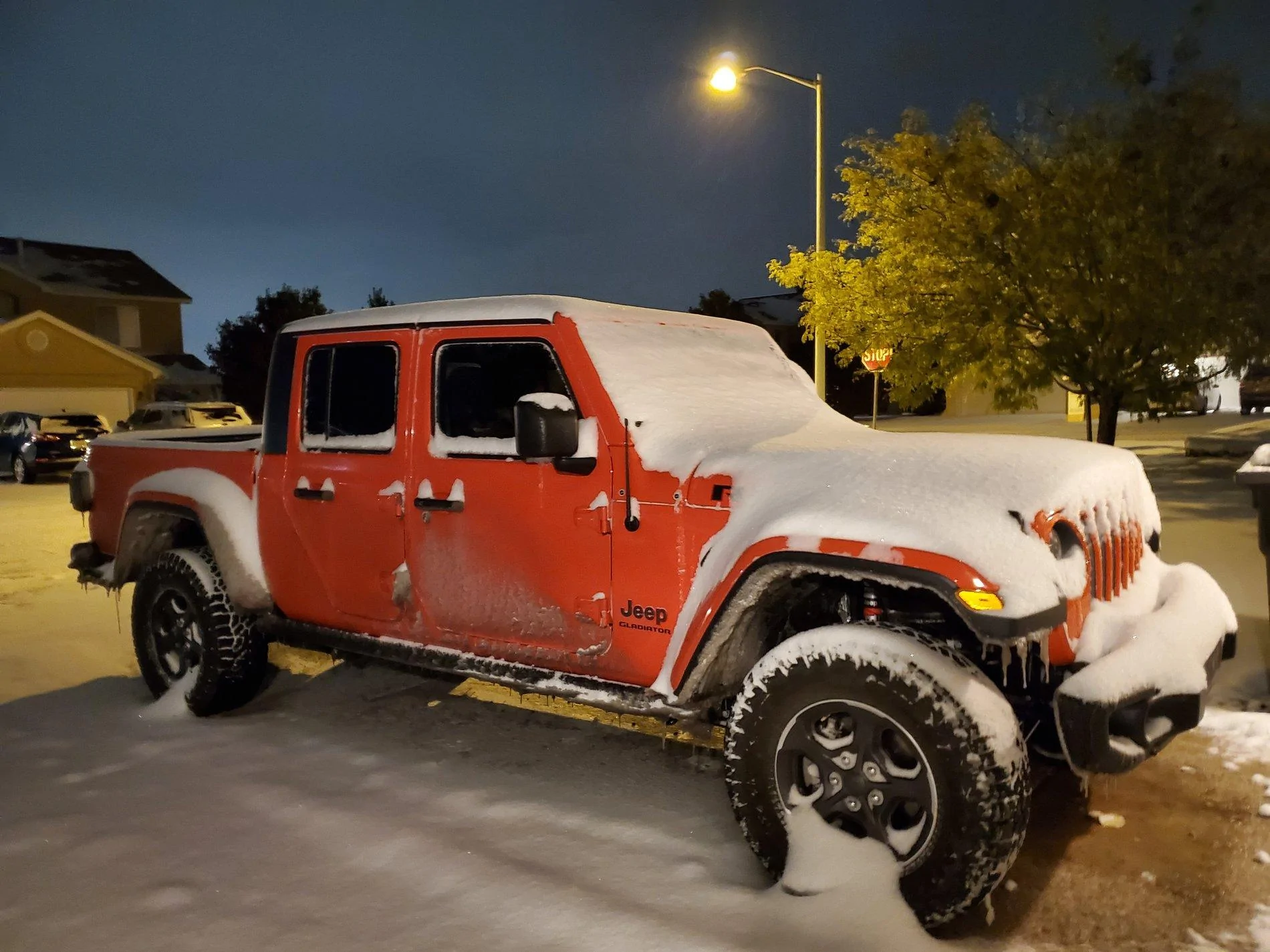 Jeep Gladiator Snow! 20201026_212316