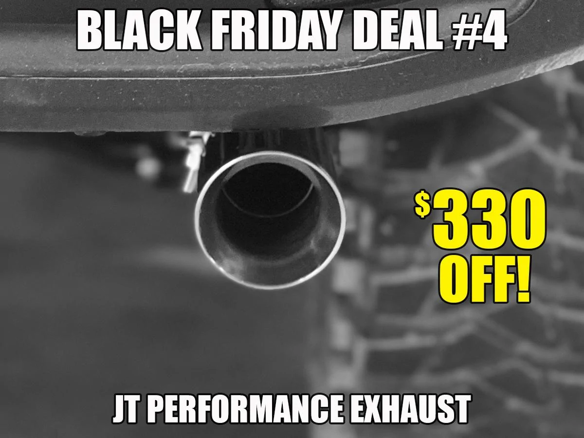 Jeep Gladiator Black Friday 2020 at ACE Engineering is Live! BF_Exhaust_Lowres