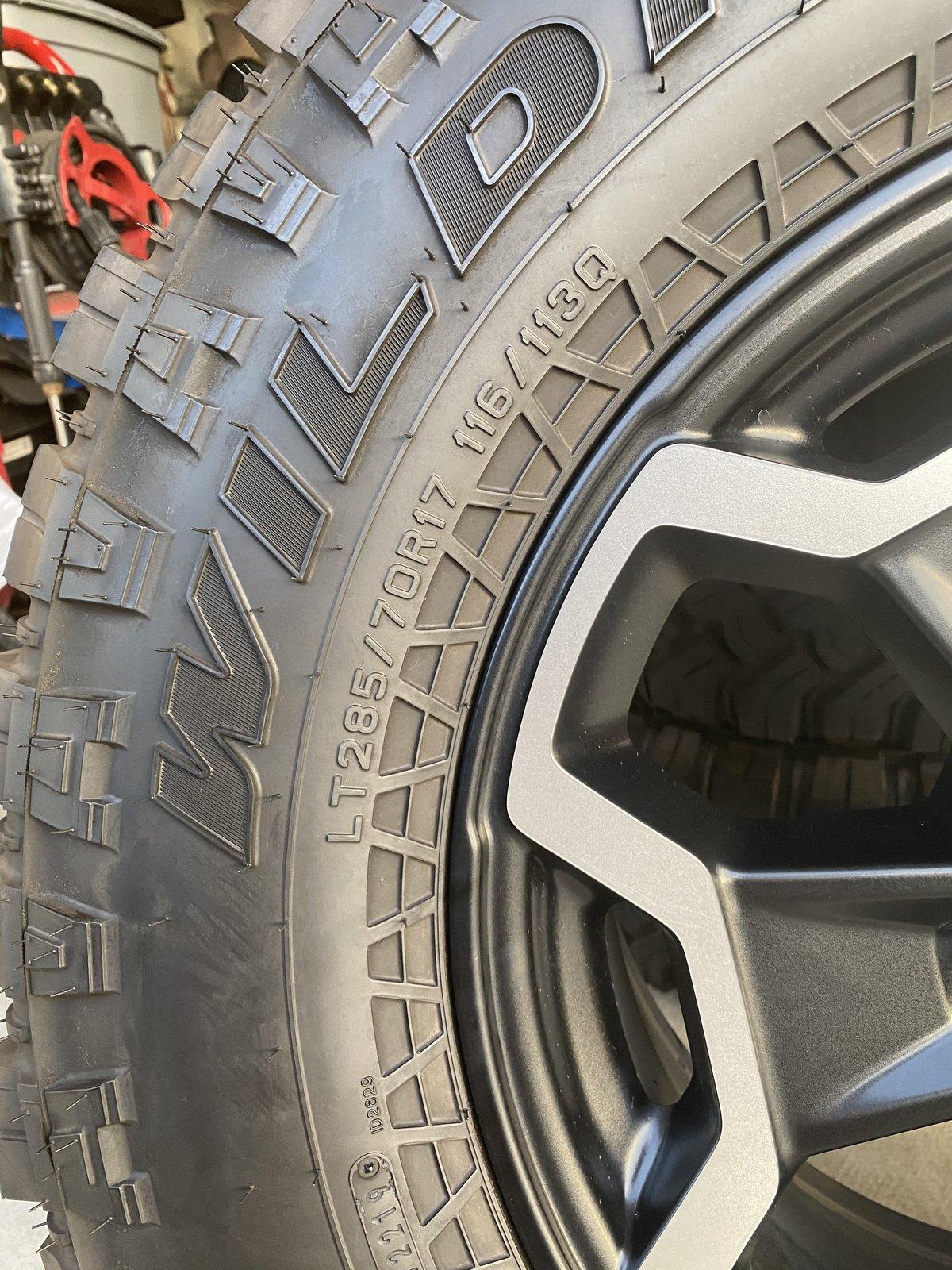 Jeep Gladiator Rubicon Tires And Wheels SOLD 0E4F2945-EB97-4985-8D06-396FA65756D6