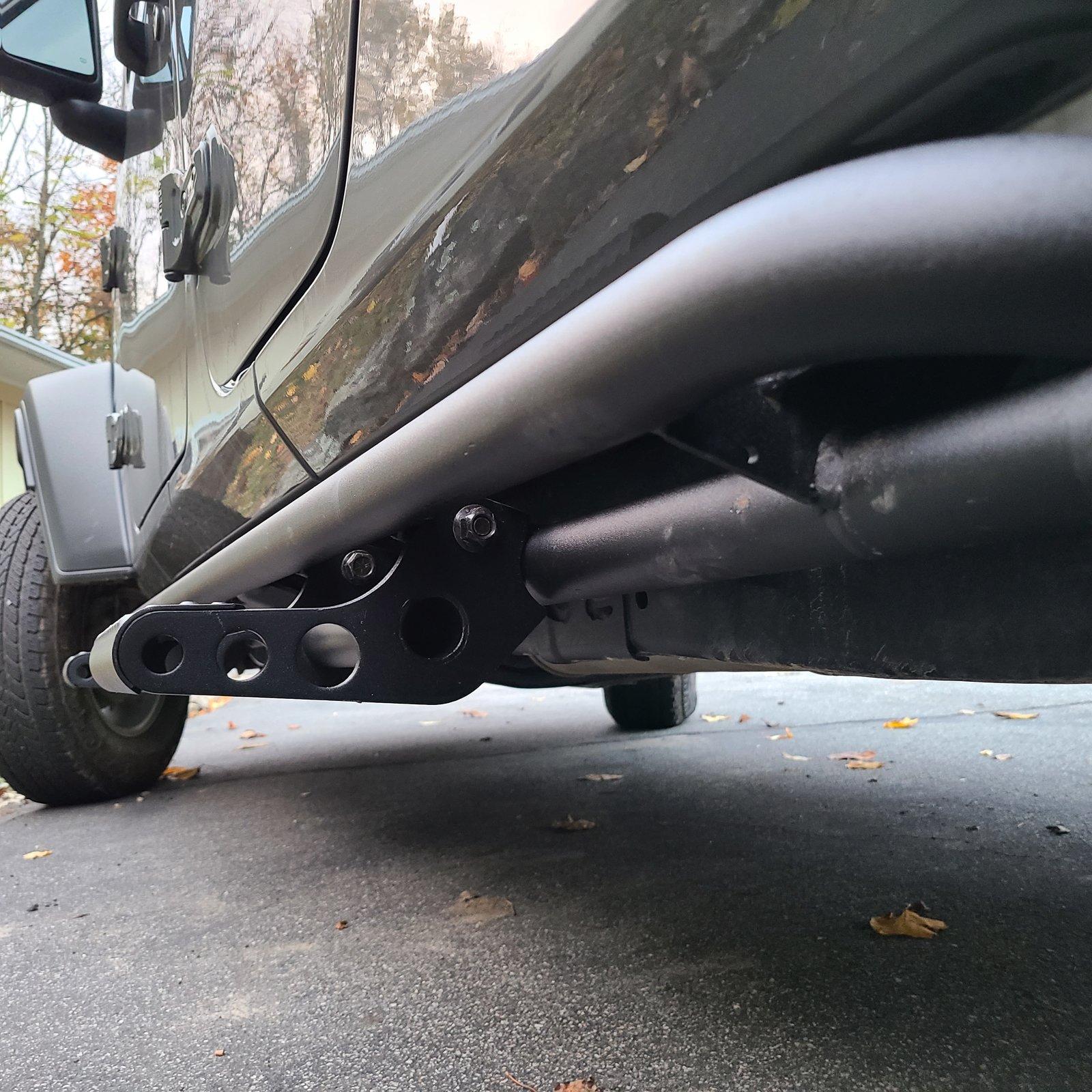 Jeep Gladiator Does anyone has N-FAB RKR ROCK RAILS on? If so can you post pictures 20201027_175437