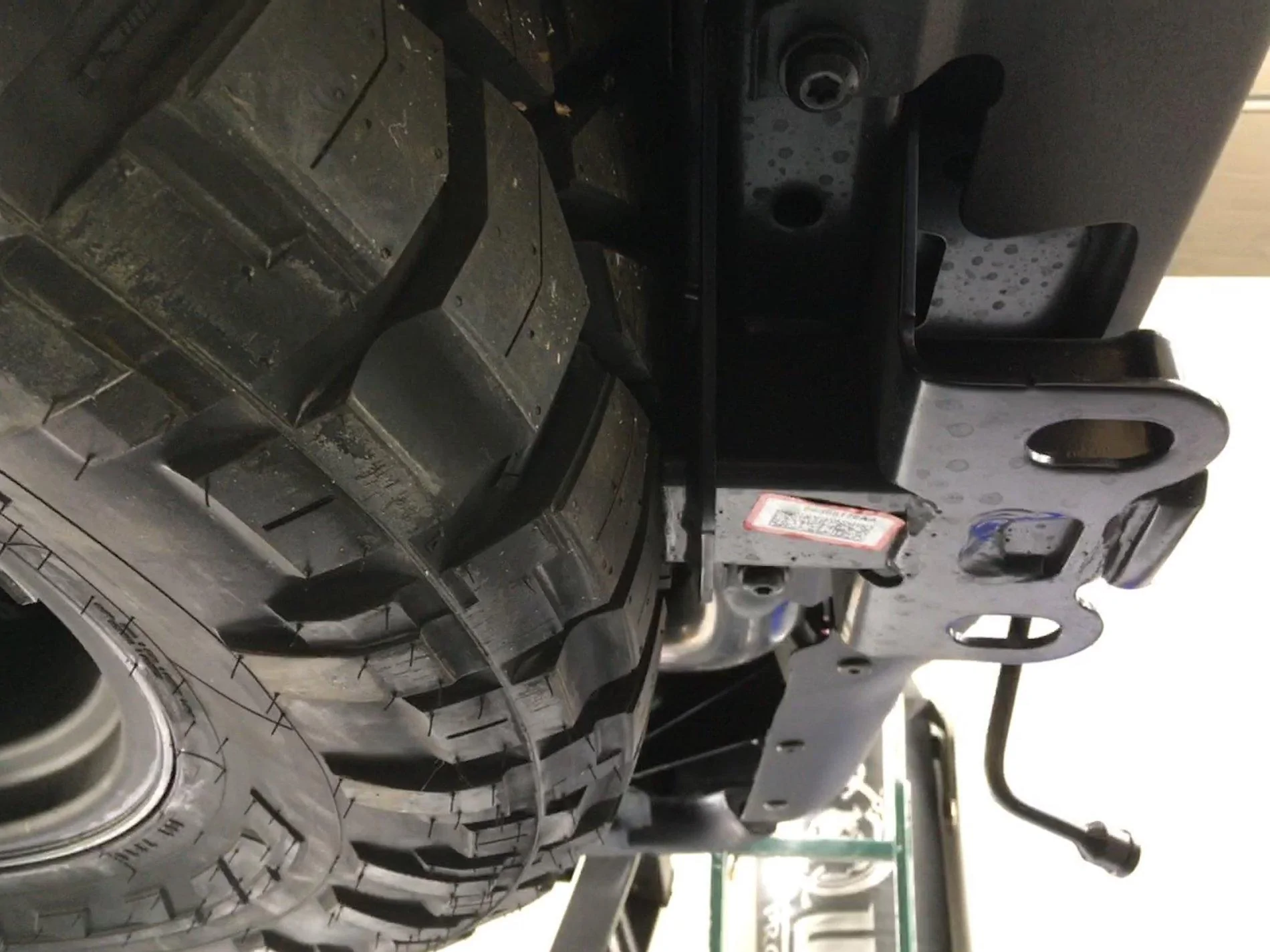 Jeep Gladiator 37” spare tire - list of tires that fit under the bed 59016106-EE3F-46E2-A714-525554AEF2B0