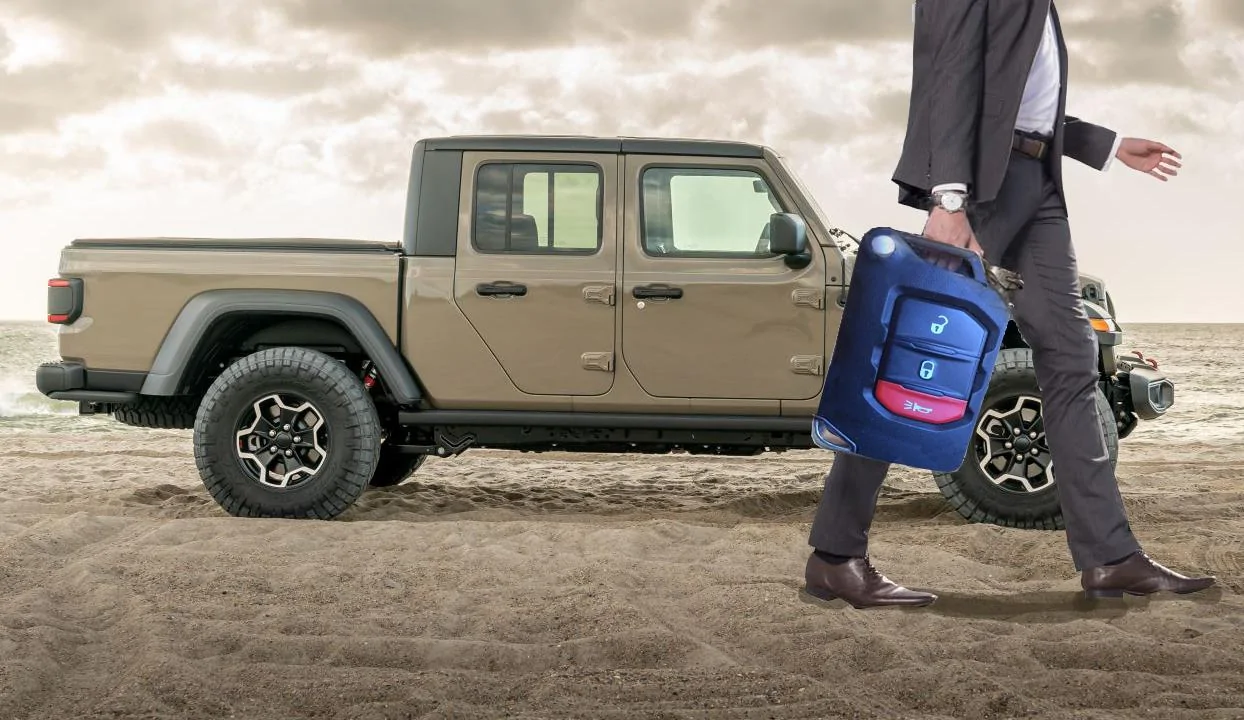 Jeep Gladiator Re-engineering the brick (keyfob) FuelFOB
