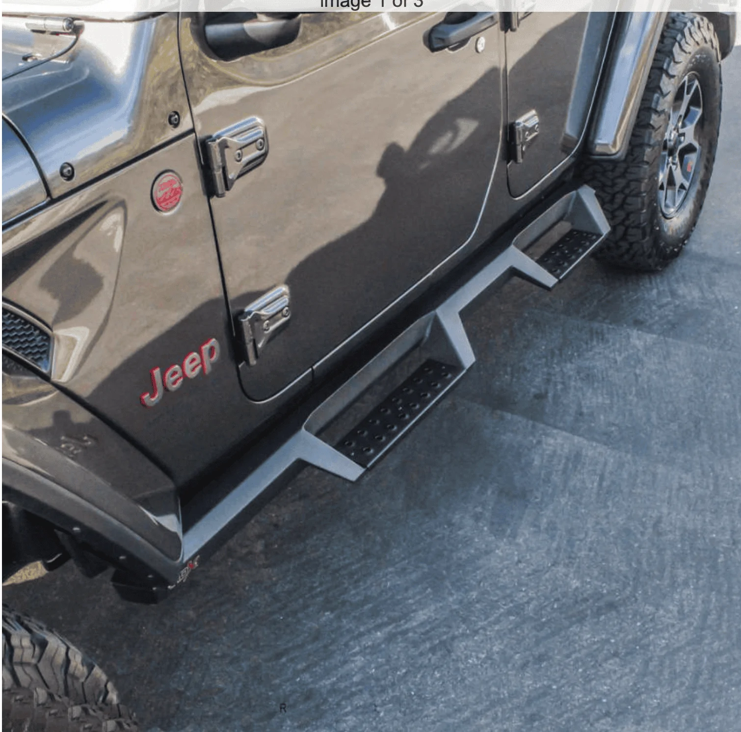 Jeep Gladiator HDX Drop Nerf Steps in Textured Black- NEW IN BOX Screen Shot 2020-10-28 at 8.29.32 AM