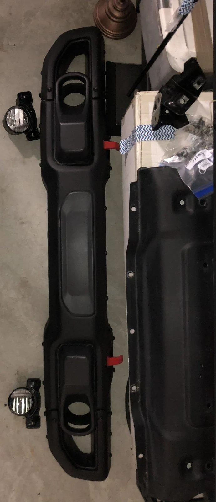Jeep Gladiator GLADIATOR OEM FRONT STEEL BUMPER IMG_3186