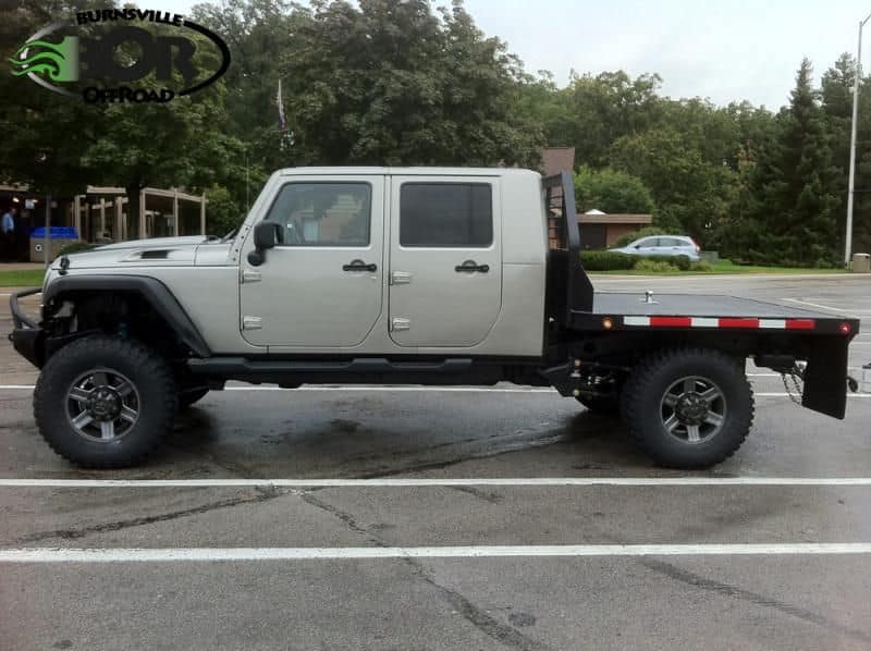 Jeep Gladiator Anyone covert over to a flatbed yet? gladi flat bed