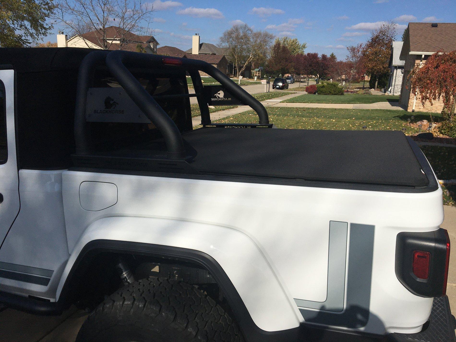 Jeep Gladiator Rugged Ridge Tonneau cover install issues RR tonneau cover 2