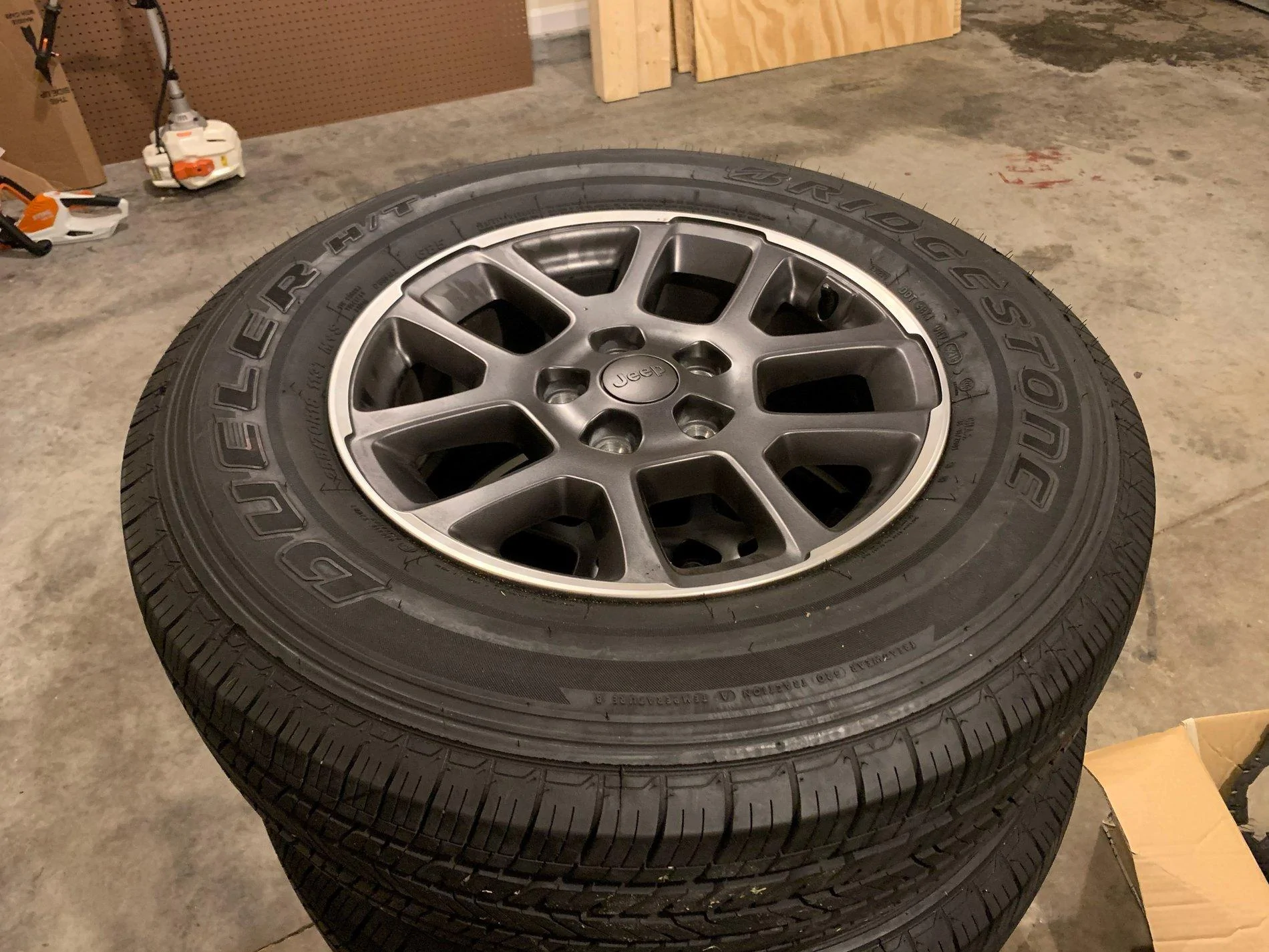 Jeep Gladiator Overland Wheels and Tires $400 OEM OVERLAND 2
