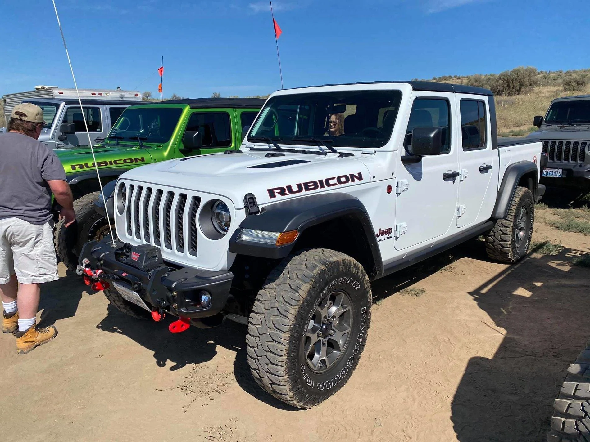Jeep Gladiator 2020 Bright White fleet reduction project jt juniper 1