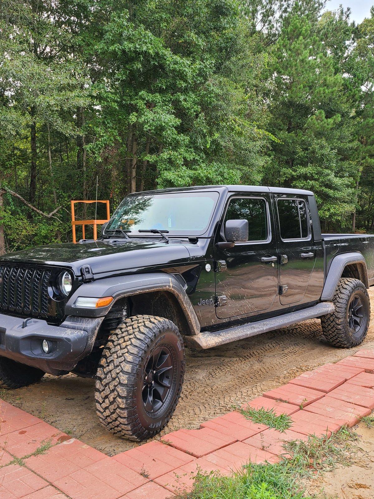 Jeep Gladiator Lets see those Sport S Gladiators with 35" tires and wheels !! 20200903_171235