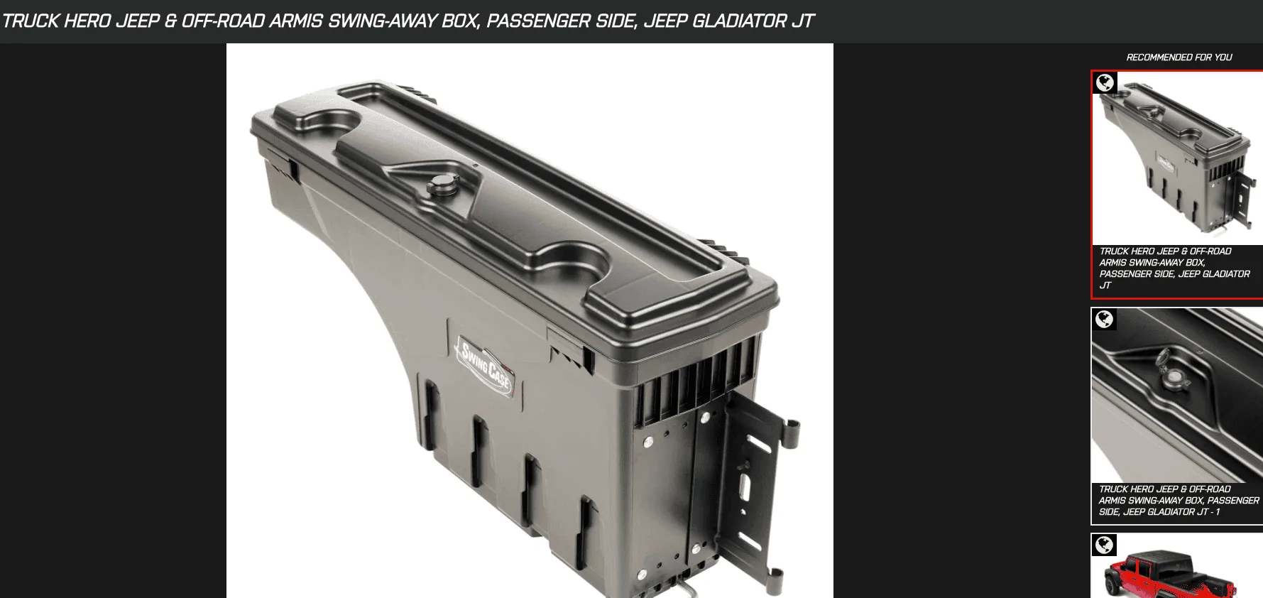 Jeep Gladiator New products @SEMA 360 - 2020 Screen Shot 2020-11-02 at 10.42.23 AM