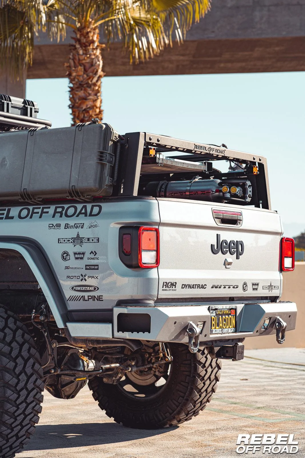 Jeep Gladiator Summit Series Rear Bumper For Jeep Gladiator - Rebel Off Road ROR-05102