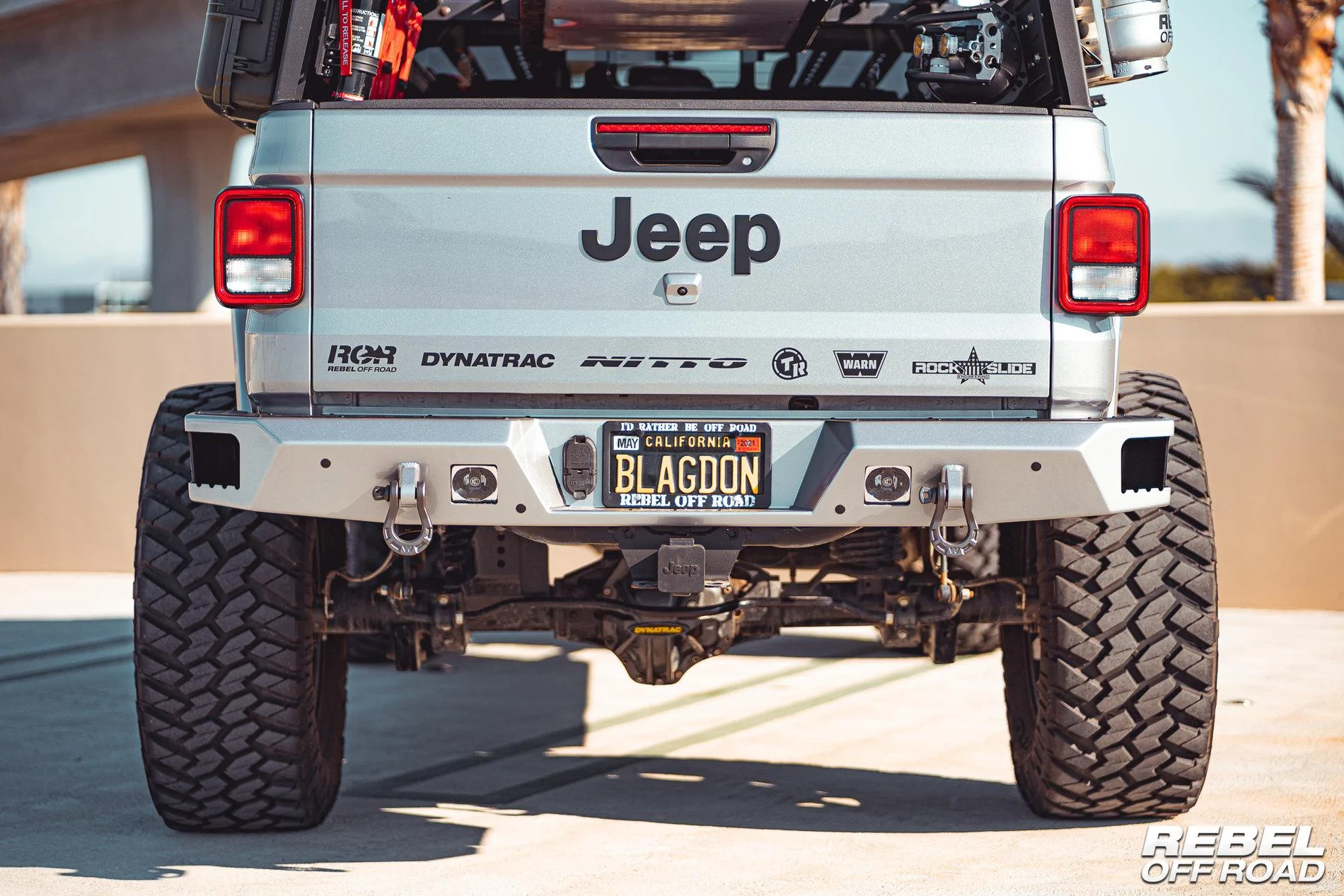 Jeep Gladiator Summit Series Rear Bumper For Jeep Gladiator - Rebel Off Road ROR-05141