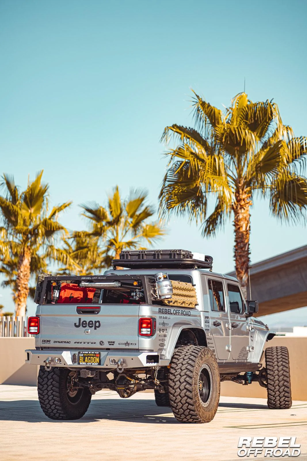 Jeep Gladiator Summit Series Rear Bumper For Jeep Gladiator - Rebel Off Road ROR-05192