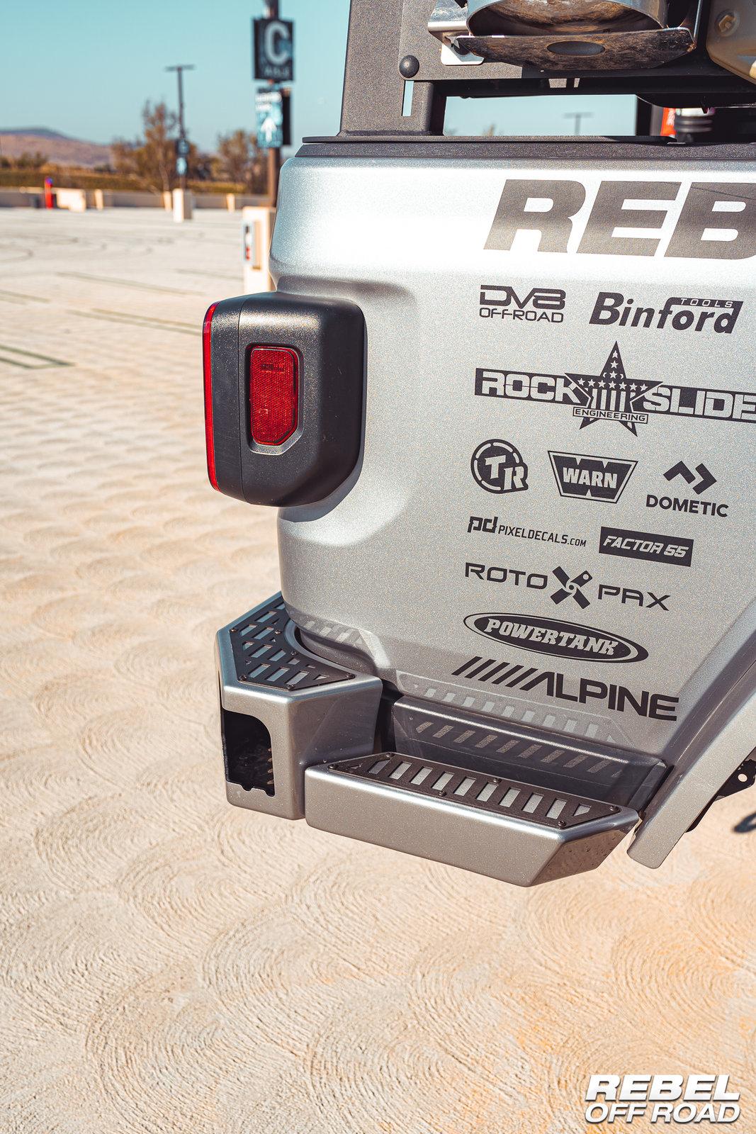 Jeep Gladiator Summit Series Rear Bumper For Jeep Gladiator - Rebel Off Road ROR-05253