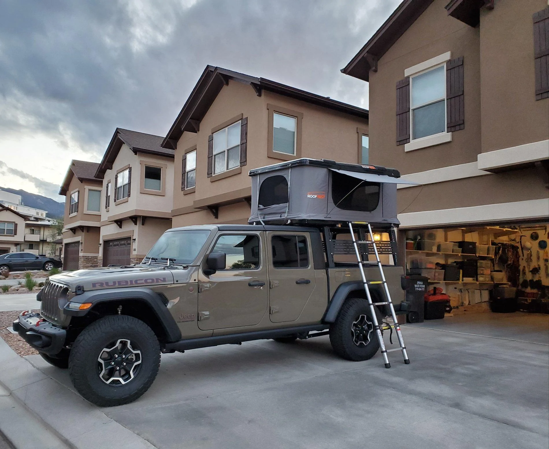 Jeep Gladiator Rebel Offroad XPLOR - Full Height Bed Rack - $850 20200525_220322