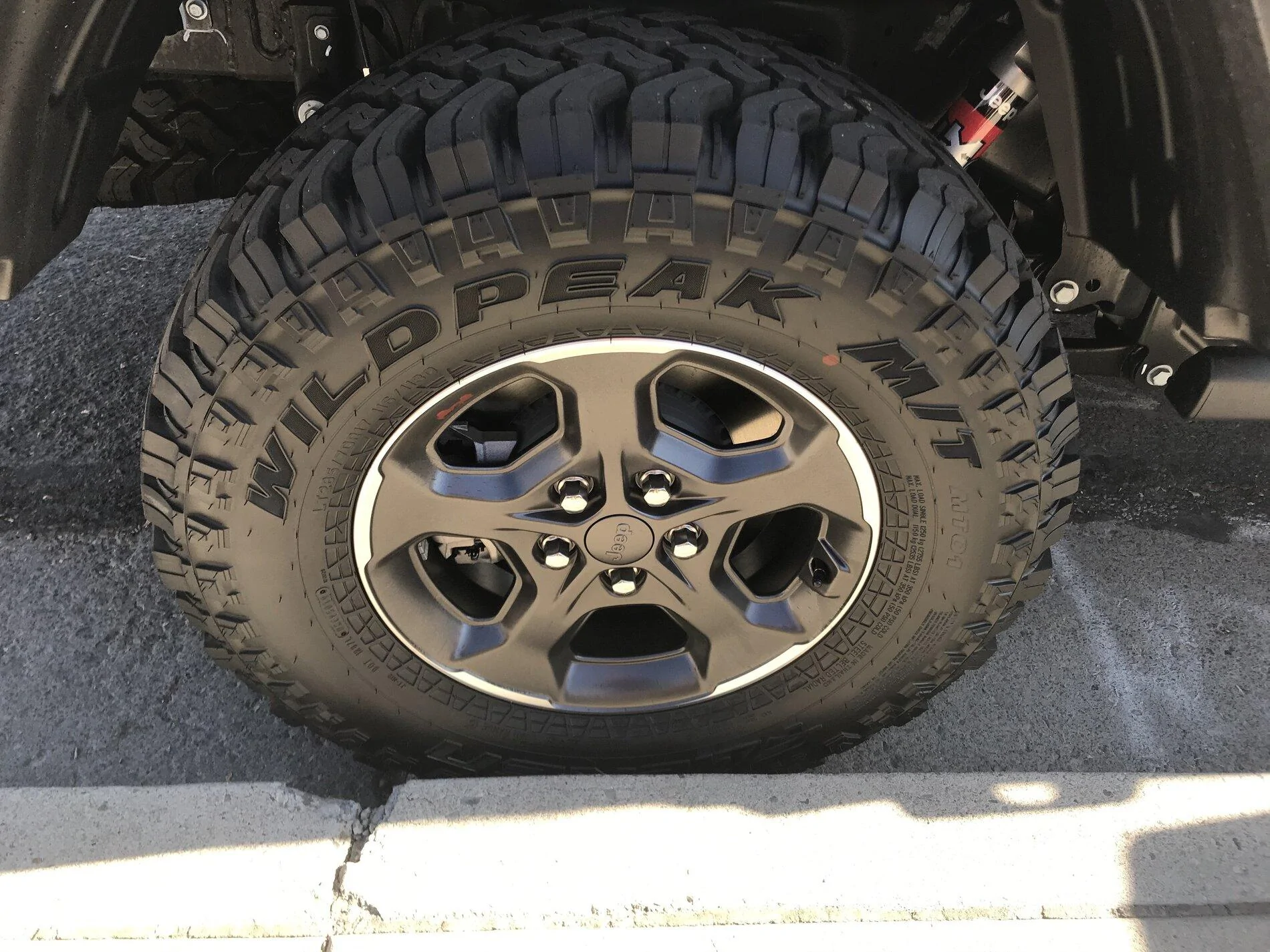 Jeep Gladiator Rubicon Takeoff Wheels + MTs -- Includes Spare! IMG_3417 2