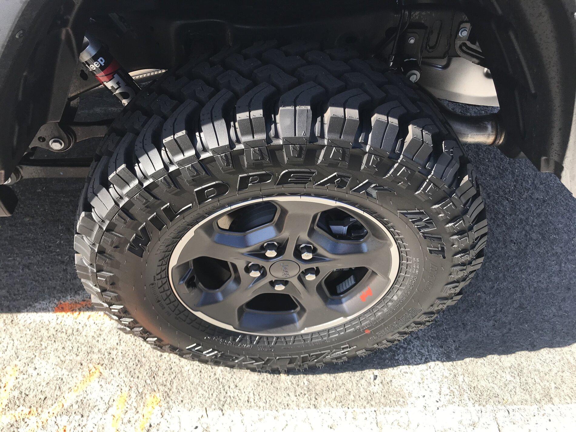 Jeep Gladiator Rubicon Takeoff Wheels + MTs -- Includes Spare! IMG_3421