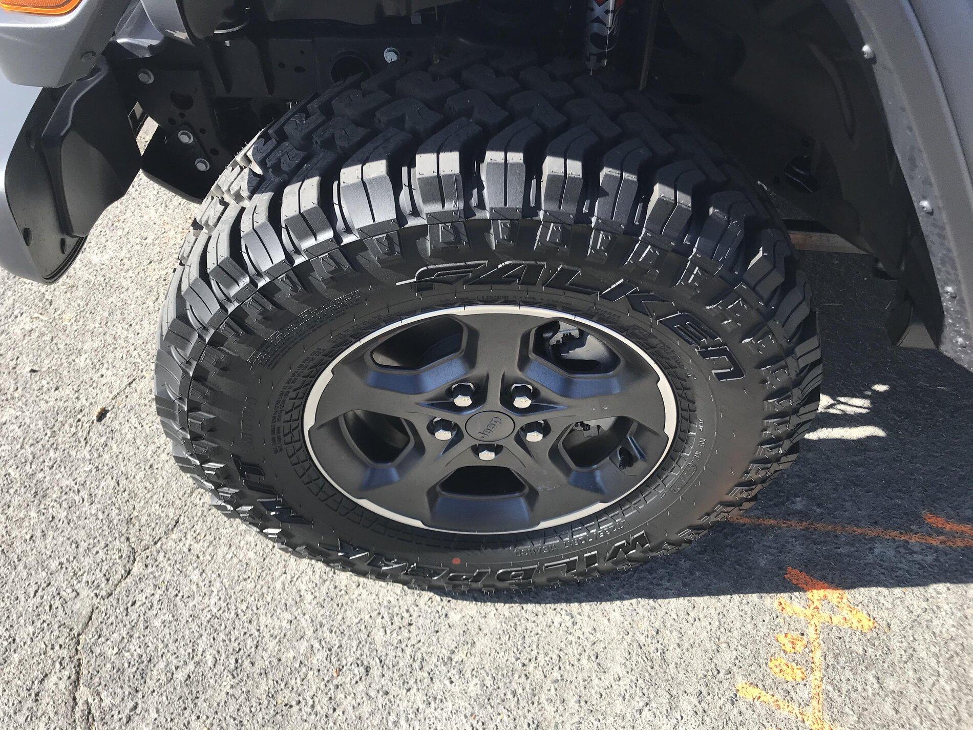 Jeep Gladiator Rubicon Takeoff Wheels + MTs -- Includes Spare! IMG_3422