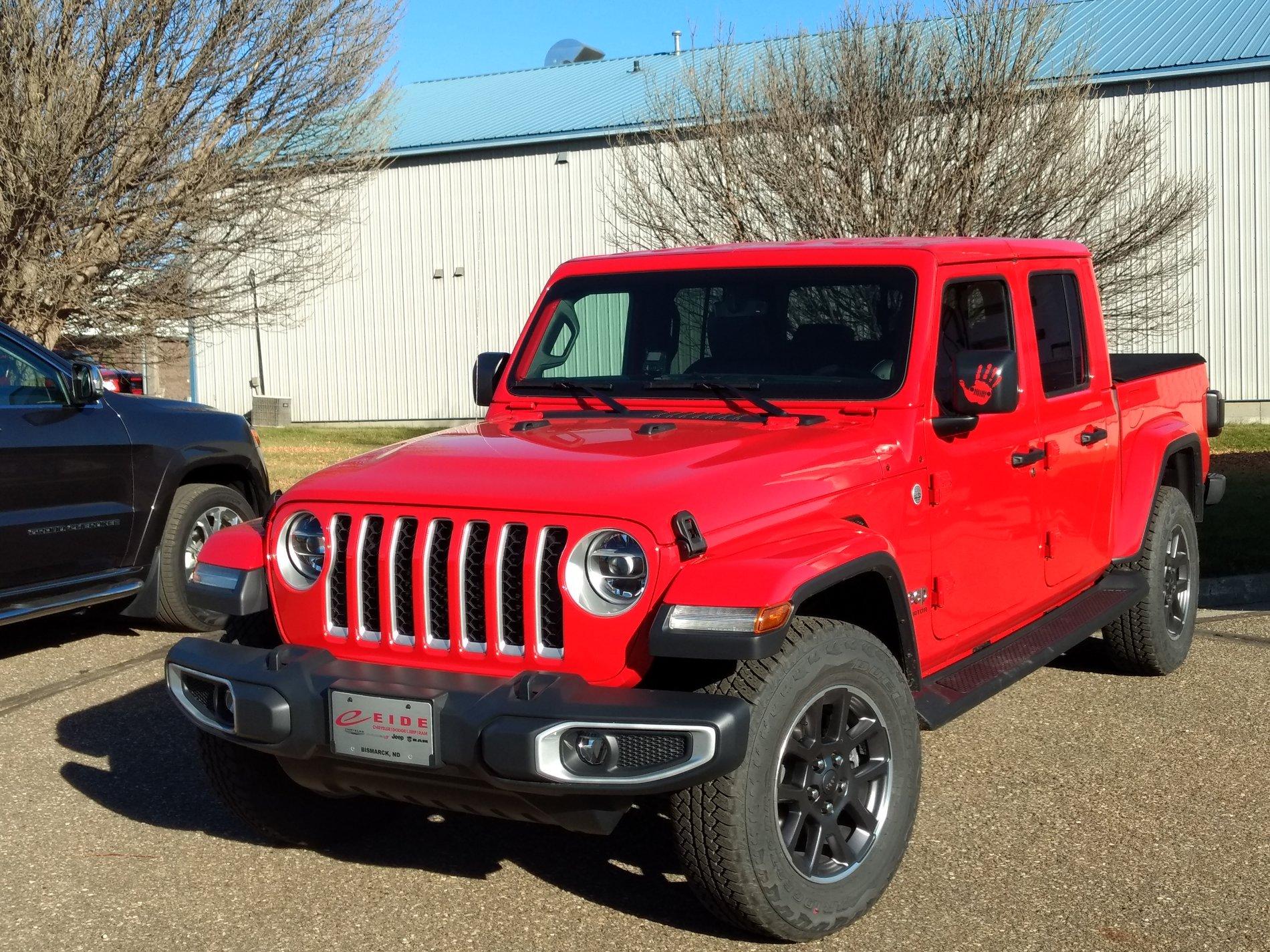 Jeep Gladiator FIRECRACKER RED Gladiator JT Club 20201103-4