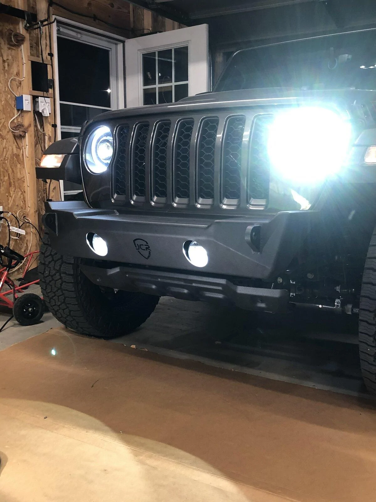 Jeep Gladiator JCR Offroad Dagger Stubby front bumper 59127175-39B4-427C-95F2-600D91B72213