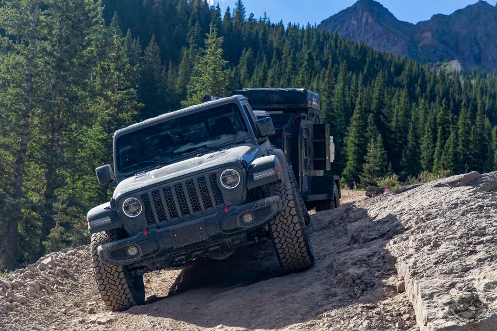 Jeep Gladiator Why are off-road teardrop trailers so doggone expensive? GrandmaGoesCamping-27-1024x682