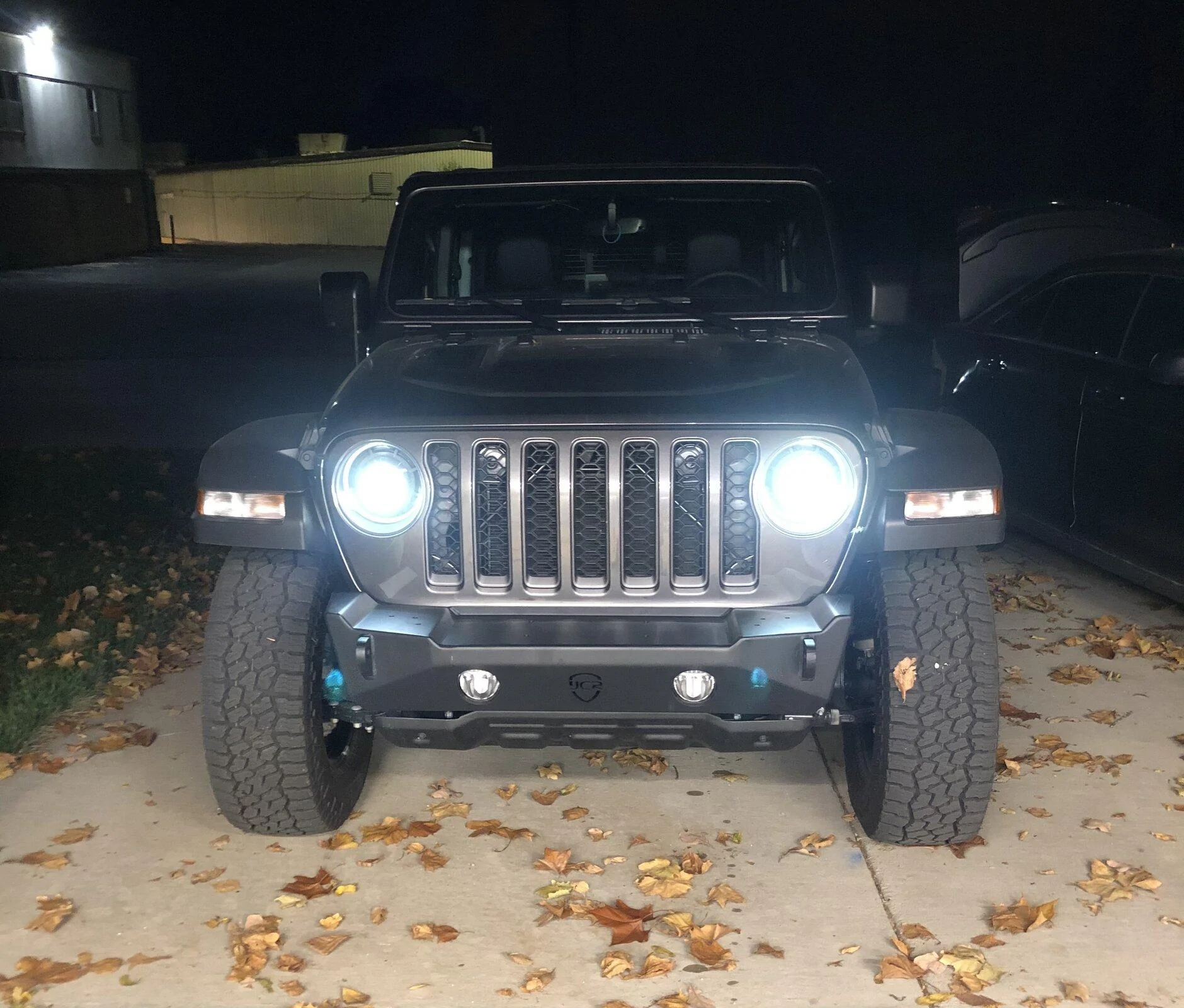 Jeep Gladiator JCR Offroad Dagger Stubby front bumper 424D5117-868B-4F82-9218-592D803DB058