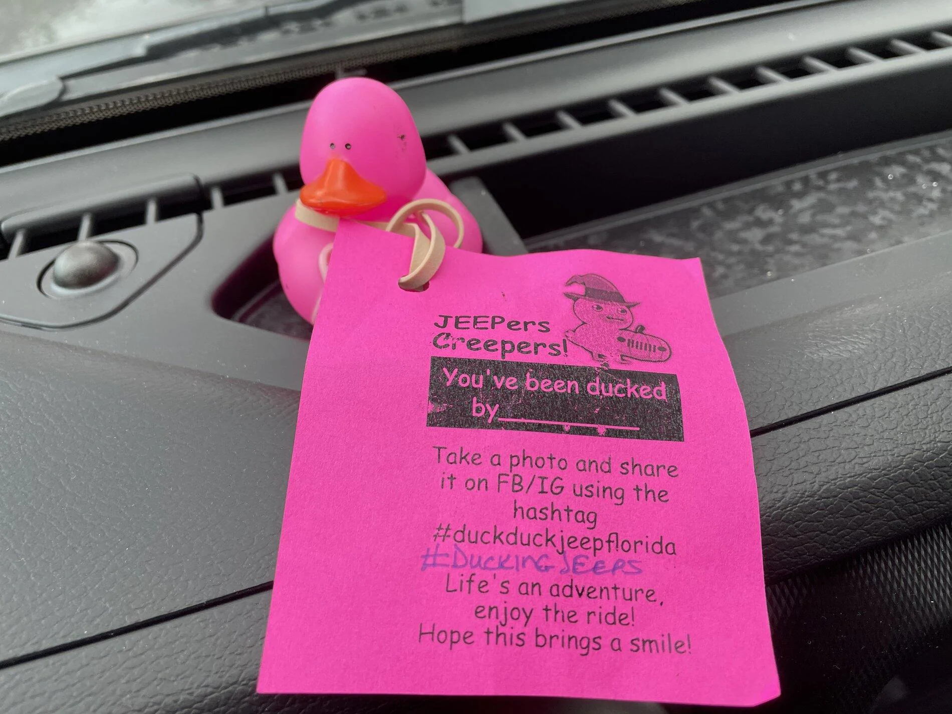 Jeep Gladiator Got Ducked! duckingj