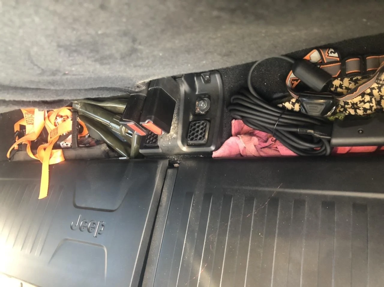 Jeep Gladiator What do you keep behind the rear seat? E0F98F64-EF3E-4E4C-BD53-C13A500A96BD