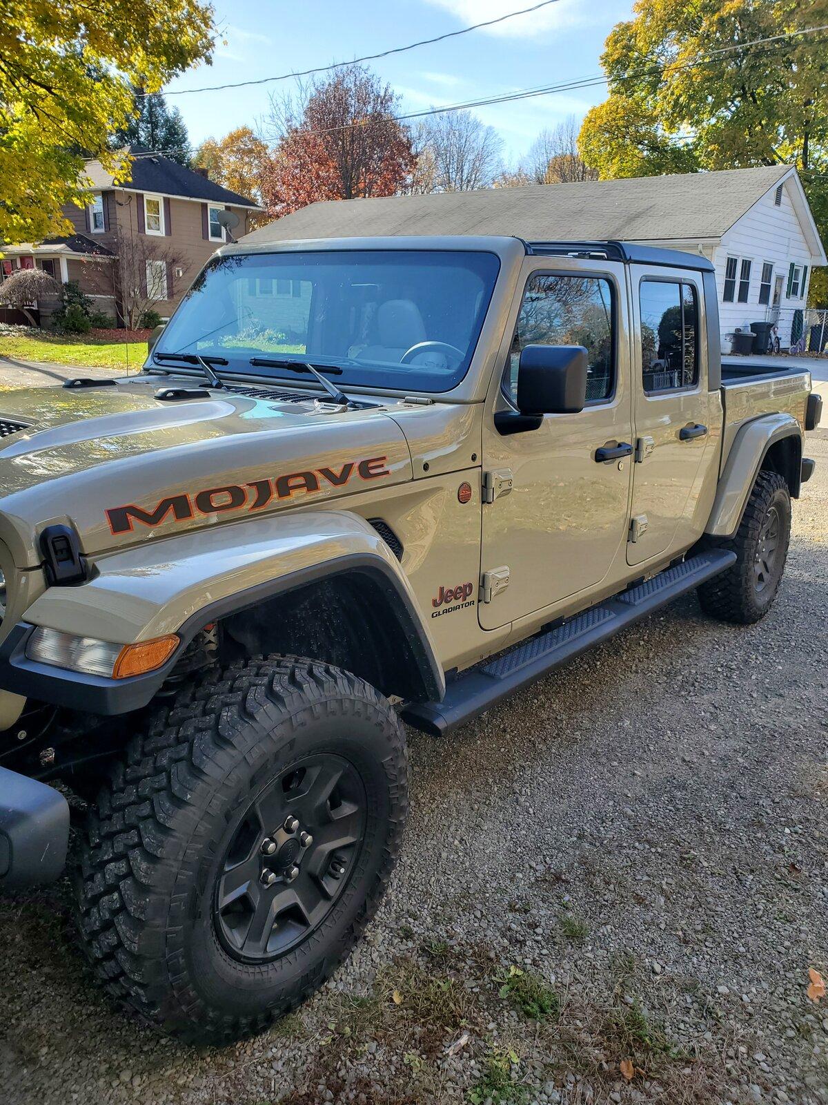 Jeep Gladiator Mojave owners: any issues so far? 20201107_130805