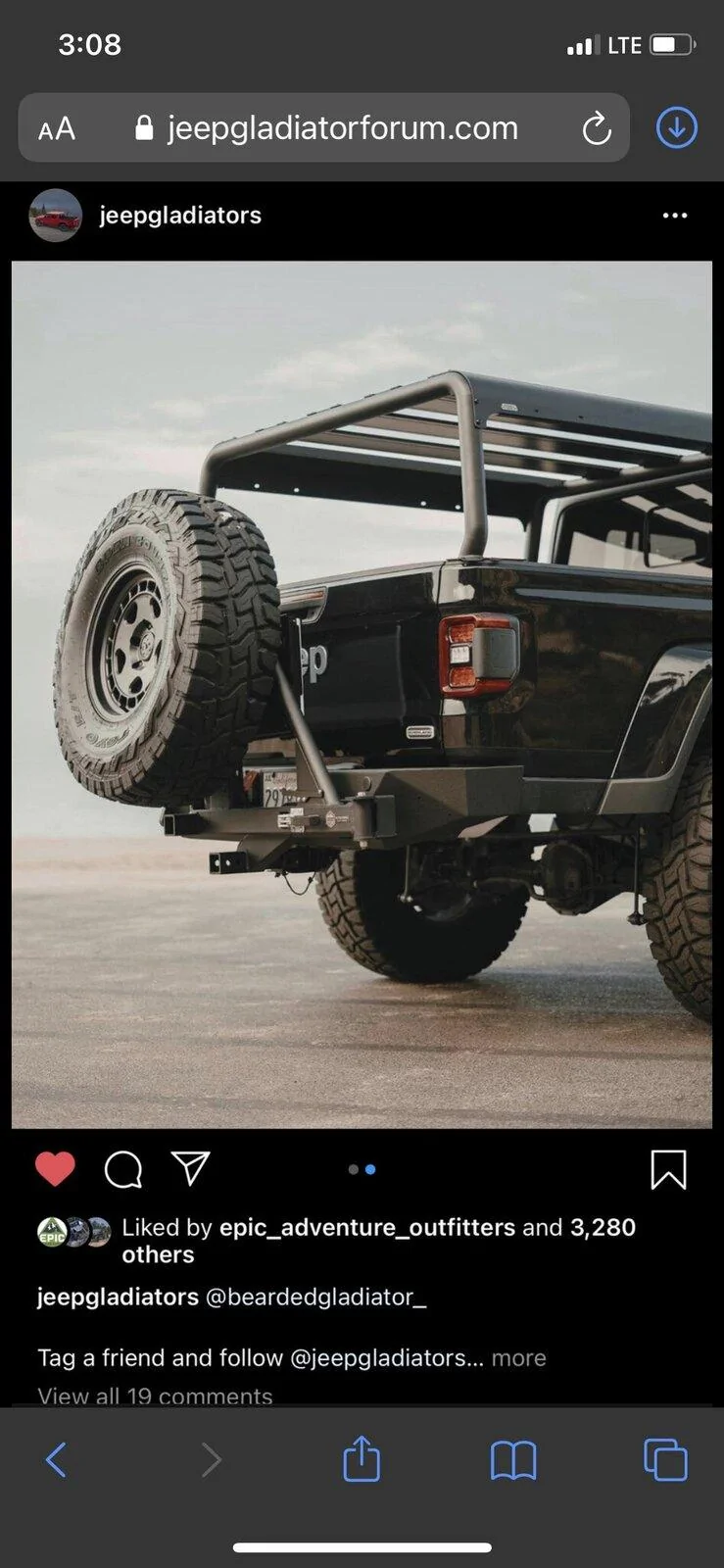 Jeep Gladiator Identify this rear bumper! 6F6E08F8-C92E-406F-9BBD-82C919F0287B