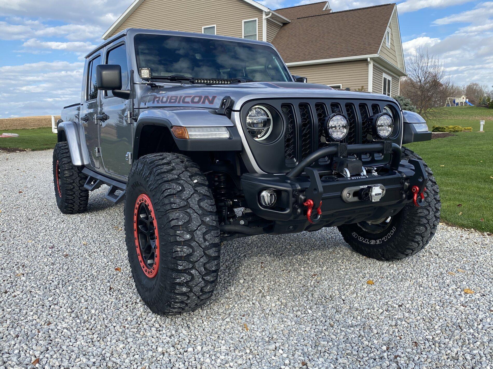 Jeep Gladiator Rubicon, Teraflex 1.5 inch level, and 37s 533E643E-C99B-46BC-9E81-B1193C55C0A2