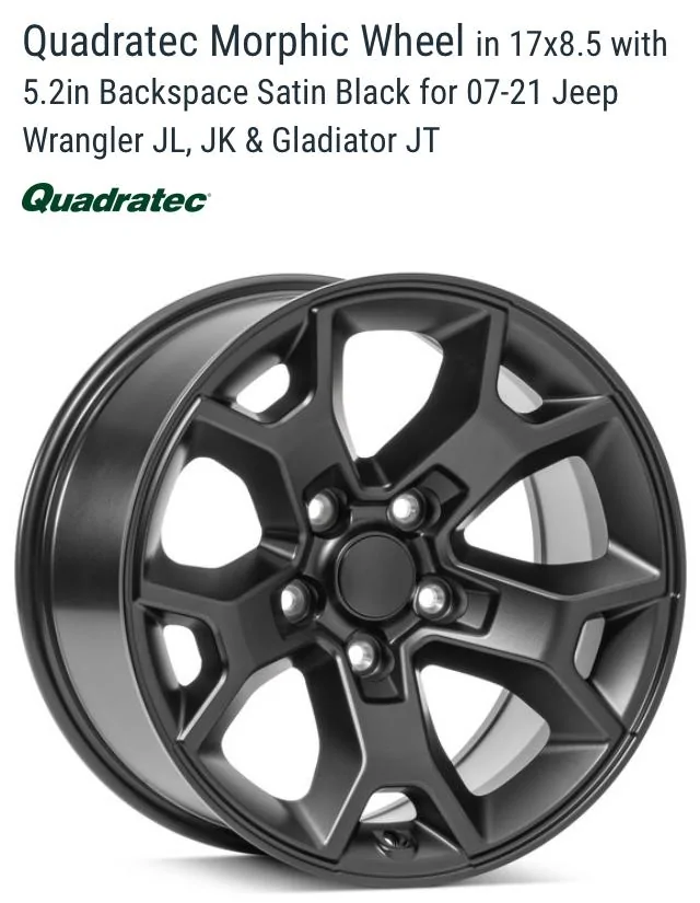 Jeep Gladiator New Quadratec Morphic Wheel in latest catalog, not yet on website 8FFB6B7B-EC45-4EB5-958F-60C3DCFC98ED