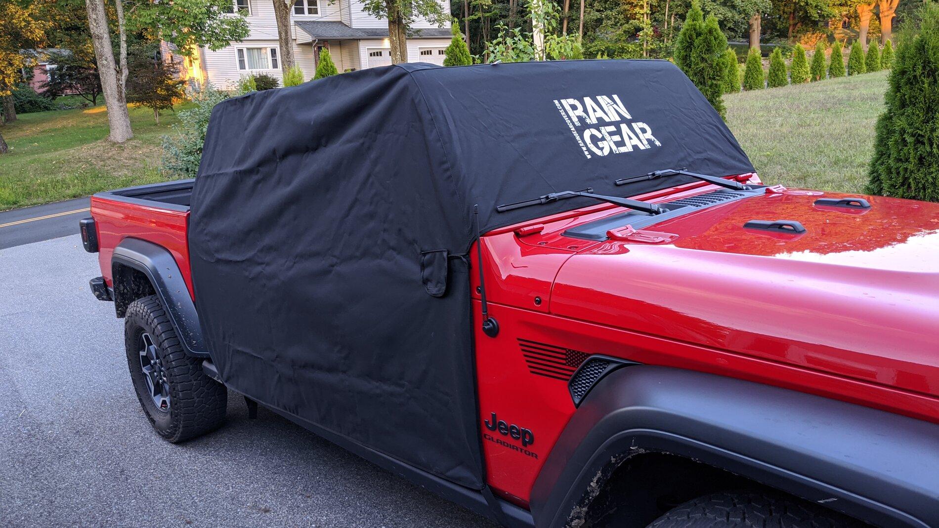 Jeep Gladiator Finally Got Raingear Cover IMG_20200912_184340