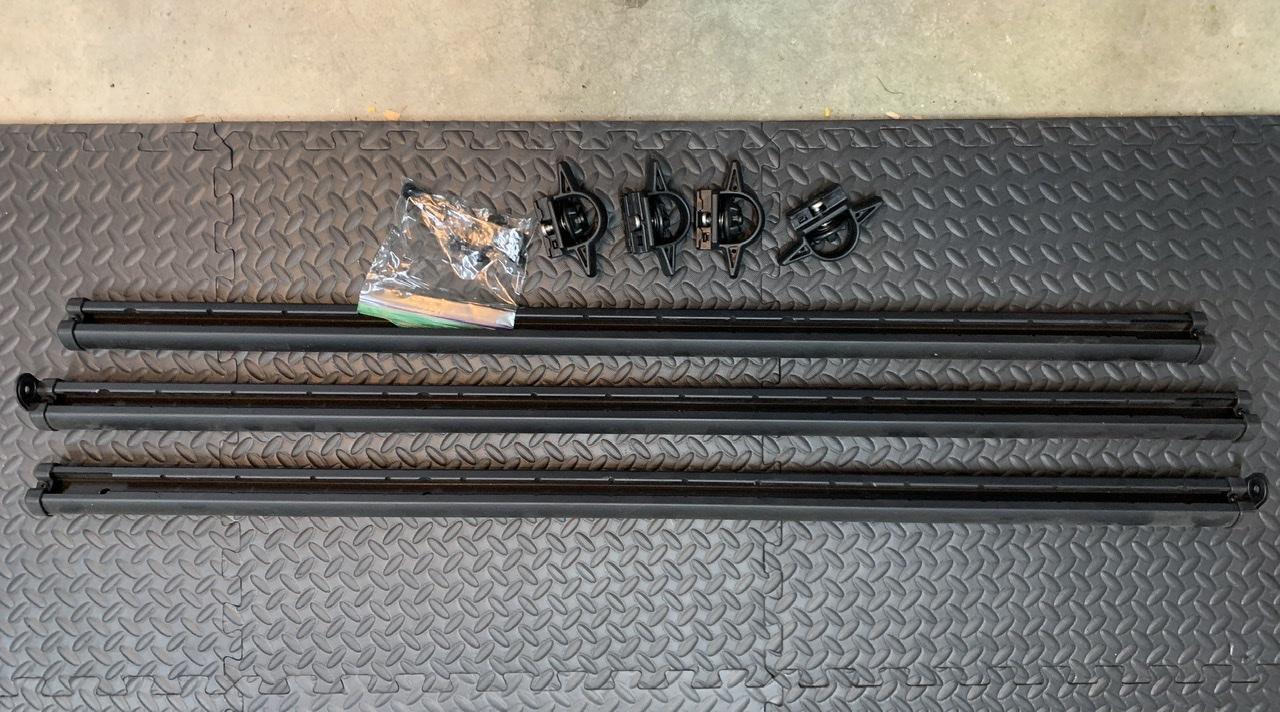 Jeep Gladiator SOLD mopar cargo trail rails E906C60D-13B6-4F26-957A-17FDF4D68394