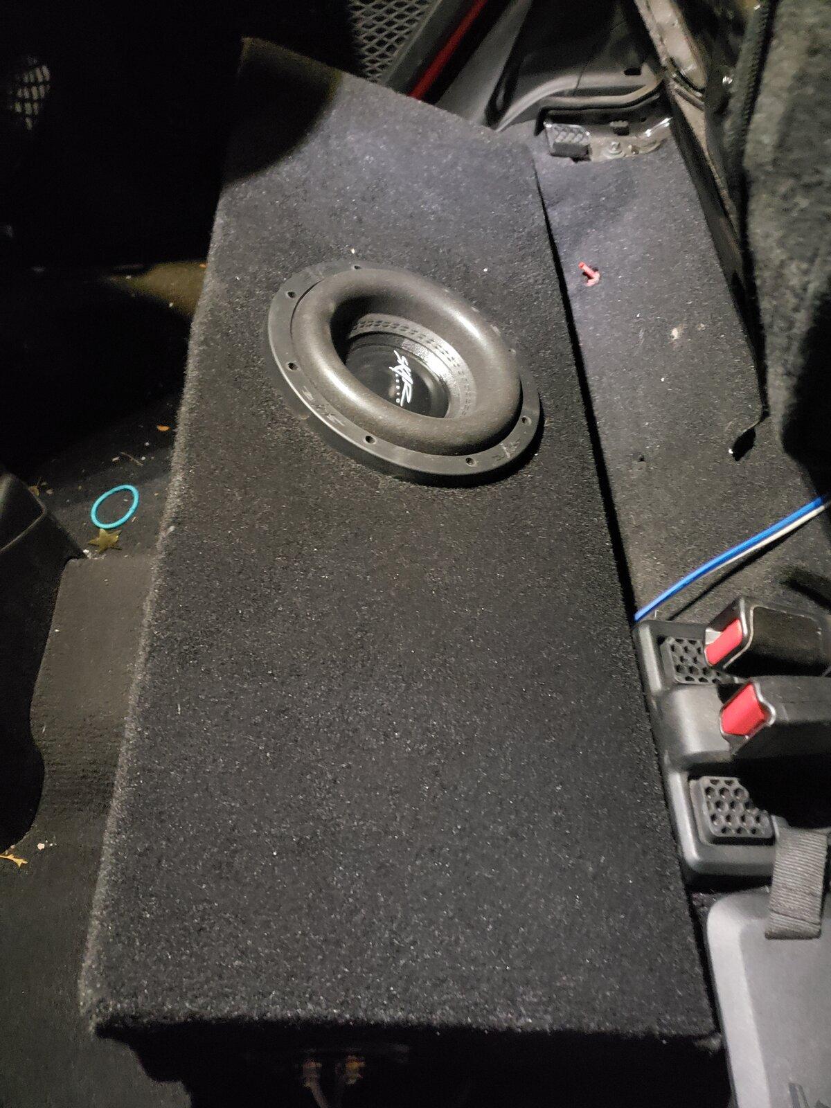 Jeep Gladiator Stealth Amp Sub Install (under dash) 20201115_145159