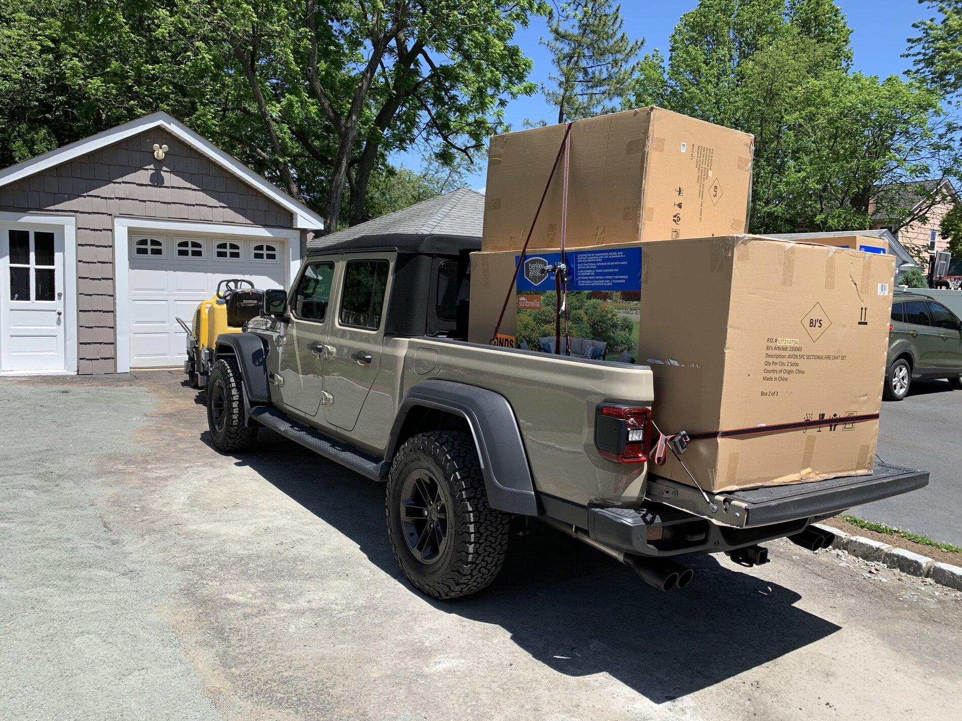 Jeep Gladiator Post your payload pics! A572A9A5-A139-4AEB-849E-CABF771C6969