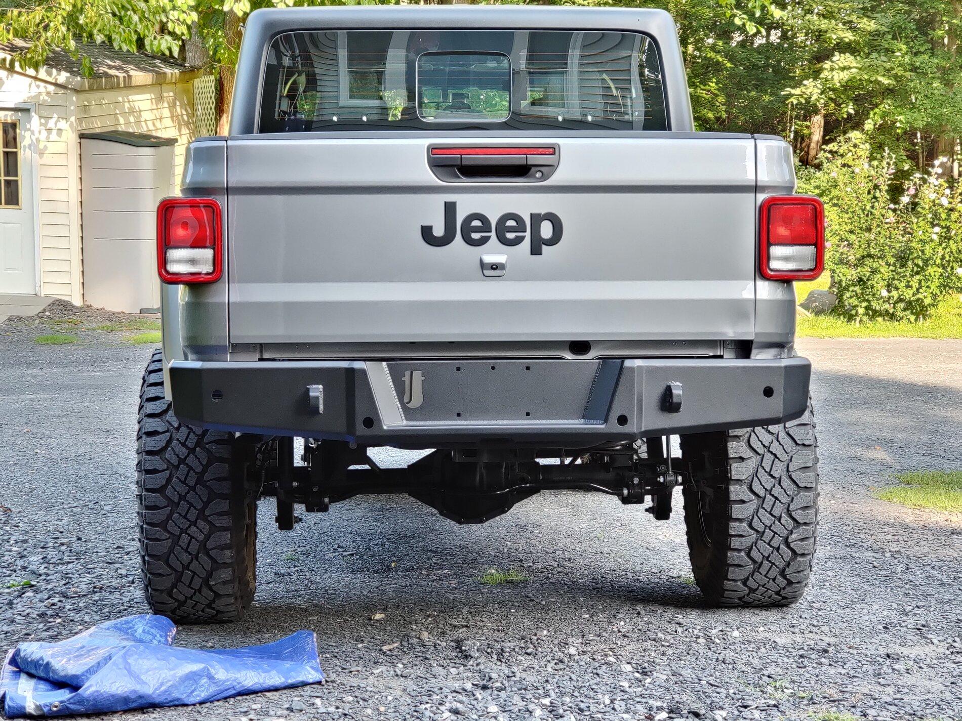 Jeep Gladiator Got rear-ended. Time for a bumper upgrade?—PLOT THICKENS!— IMG_20200906_164424