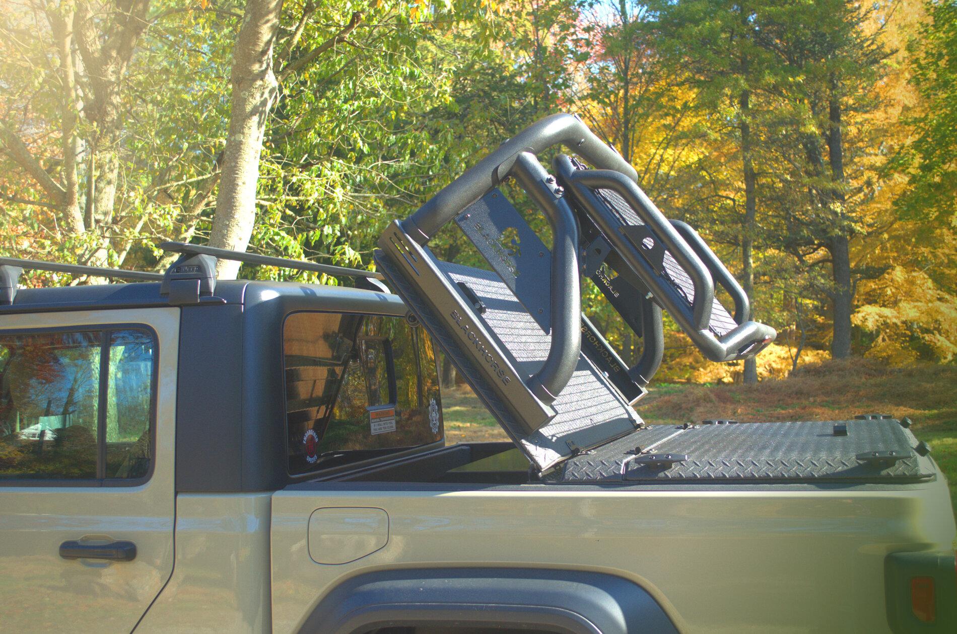 Jeep Gladiator Blackhorse Atlas Roll Bar and Diamondback combined BlackDiamond U
